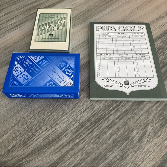 50 of the Worlds Greatest Drinking Games - Never used - by Crazy Coyote Games - Picture 10 of 10